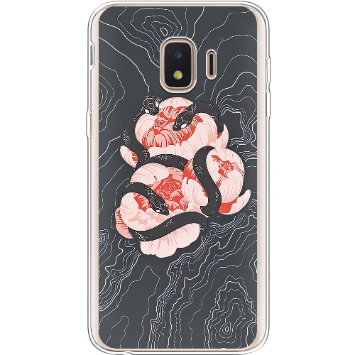 Чехол BoxFace Samsung J260 Galaxy J2 Core Snake Rose