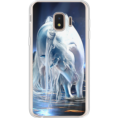 Чехол BoxFace Samsung J260 Galaxy J2 Core White Horse