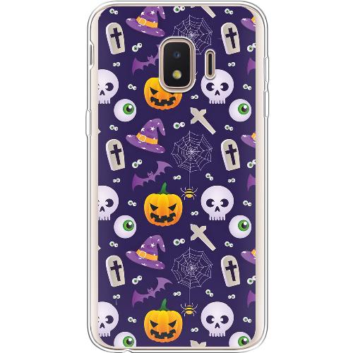 Чехол BoxFace Samsung J260 Galaxy J2 Core Halloween Purple Mood