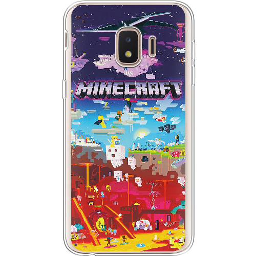 Чехол BoxFace Samsung J260 Galaxy J2 Core Minecraft World Beyond