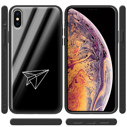 Чехол BoxFace iPhone XS Max Paper Plane