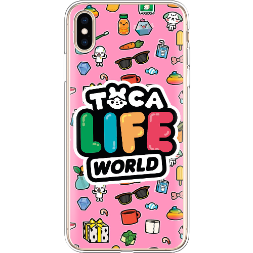 Чехол BoxFace iPhone XS Max Toca Boca Life World