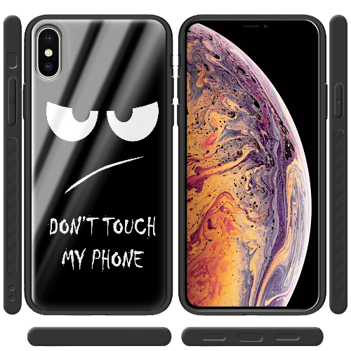 Чехол BoxFace iPhone XS Max Don't Touch my Phone