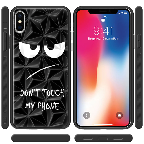 Чехол BoxFace iPhone XS Max Don't Touch my Phone