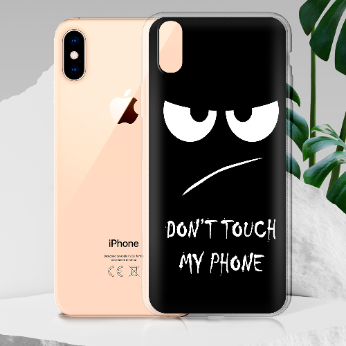 Чехол BoxFace iPhone XS Max Don't Touch my Phone