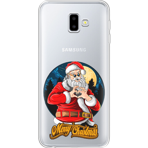 Чехол BoxFace Samsung J610 Galaxy J6 Plus 2018 Cool Santa and heart