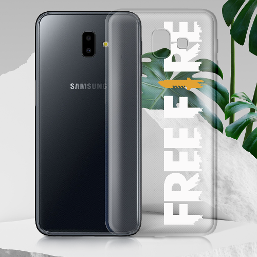 Чехол BoxFace Samsung J610 Galaxy J6 Plus 2018 Белый Free Fire