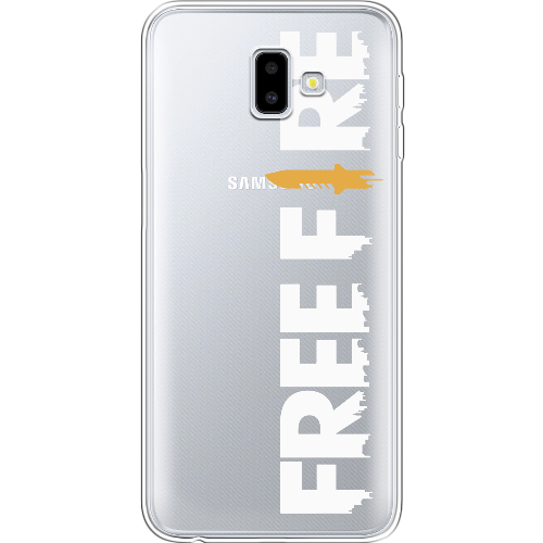 Чехол BoxFace Samsung J610 Galaxy J6 Plus 2018 Белый Free Fire