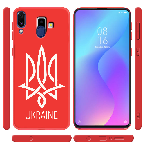 Чехол BoxFace Samsung J610 Galaxy J6 Plus 2018 Тризуб монограмма UKRAINE