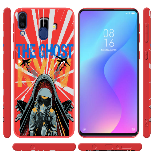 Чехол BoxFace Samsung J610 Galaxy J6 Plus 2018 Привид Києва в дії