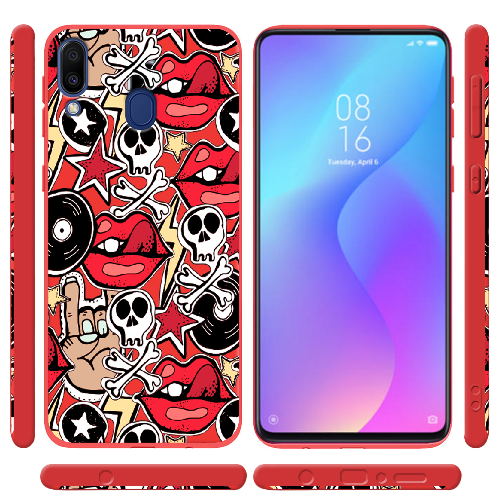 Чехол BoxFace Samsung J610 Galaxy J6 Plus 2018 Rock Graffiti