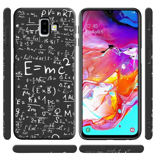 Чехол BoxFace Samsung J610 Galaxy J6 Plus 2018 E=mc2