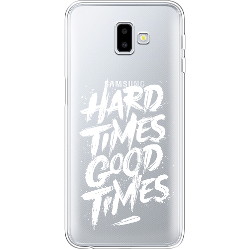 Чехол BoxFace Samsung J610 Galaxy J6 Plus 2018 Hard Times