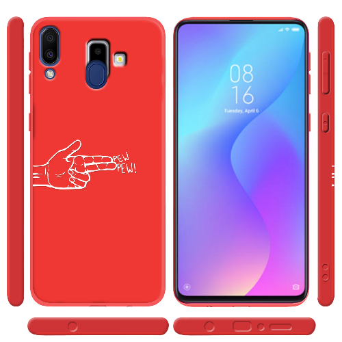 Чехол BoxFace Samsung J610 Galaxy J6 Plus 2018 Pew Pew