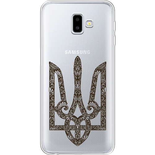 Чехол BoxFace Samsung J610 Galaxy J6 Plus 2018 Ukrainian Black Trident