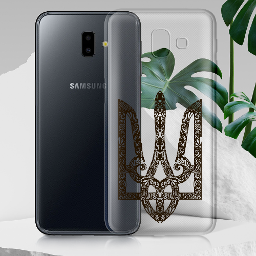 Чехол BoxFace Samsung J610 Galaxy J6 Plus 2018 Ukrainian Black Trident