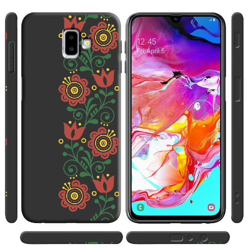 Чехол BoxFace Samsung J610 Galaxy J6 Plus 2018 Ethno Flower