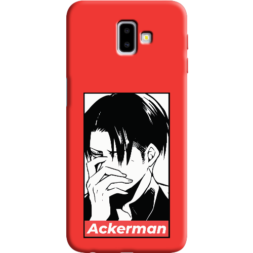 Чехол BoxFace Samsung J610 Galaxy J6 Plus 2018 Attack On Titan - Ackerman