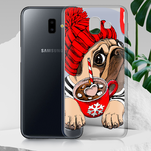 Чехол BoxFace Samsung J610 Galaxy J6 Plus 2018 Winter Puggy