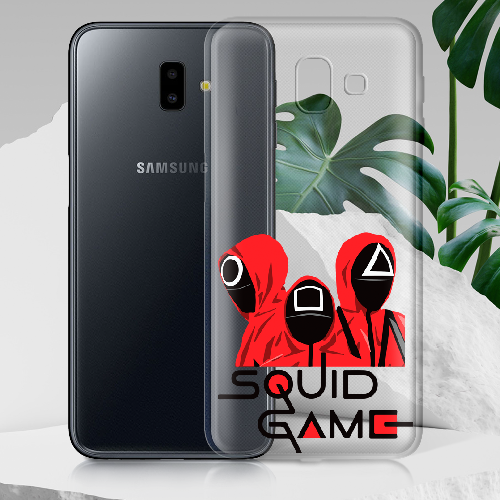 Чехол BoxFace Samsung J610 Galaxy J6 Plus 2018 siquid game люди в красном