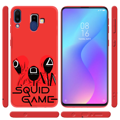 Чехол BoxFace Samsung J610 Galaxy J6 Plus 2018 siquid game люди в красном