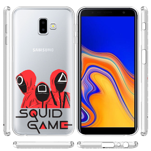 Чехол BoxFace Samsung J610 Galaxy J6 Plus 2018 siquid game люди в красном