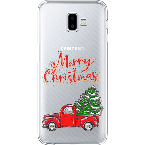 Чехол BoxFace Samsung J610 Galaxy J6 Plus 2018 Holiday Car Merry Christmas