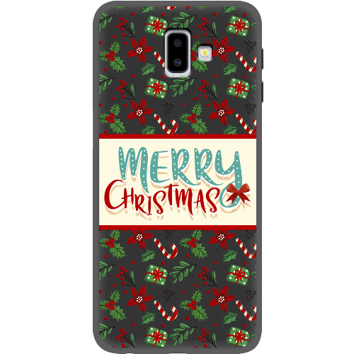 Чехол BoxFace Samsung J610 Galaxy J6 Plus 2018 Vintage Christmas Congratulation