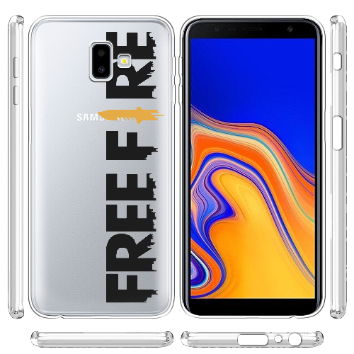 Чехол BoxFace Samsung J610 Galaxy J6 Plus 2018 Черный Free Fire