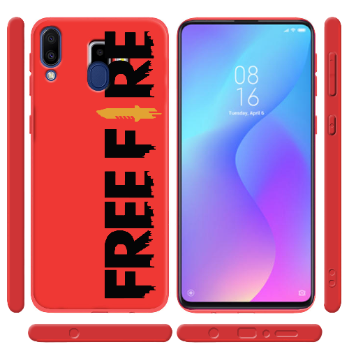 Чехол BoxFace Samsung J610 Galaxy J6 Plus 2018 Черный Free Fire