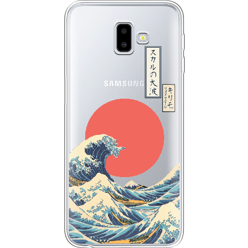 Чехол BoxFace Samsung J610 Galaxy J6 Plus 2018 Большая волна в Канагаве