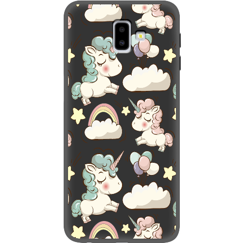 Чехол BoxFace Samsung J610 Galaxy J6 Plus 2018 Unicorns