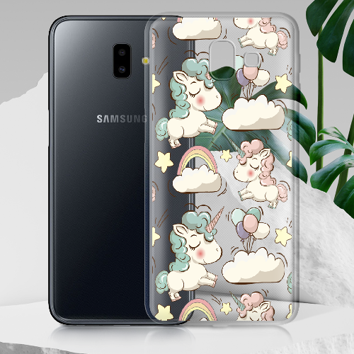 Чехол BoxFace Samsung J610 Galaxy J6 Plus 2018 Unicorns