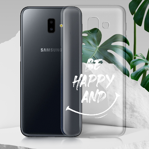 Чехол BoxFace Samsung J610 Galaxy J6 Plus 2018 be happy and