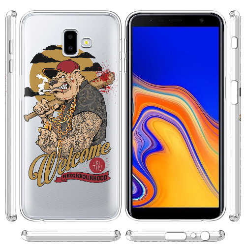 Чехол BoxFace Samsung J610 Galaxy J6 Plus 2018 welcome to thy neighborhood