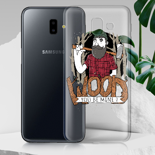 Чехол BoxFace Samsung J610 Galaxy J6 Plus 2018 Wood you be mine