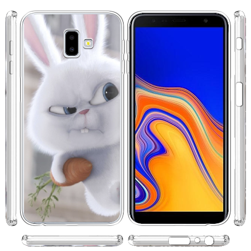 Чехол BoxFace Samsung J610 Galaxy J6 Plus 2018 Rabbit Snowball