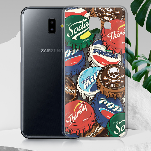 Чехол BoxFace Samsung J610 Galaxy J6 Plus 2018 Drink Lids