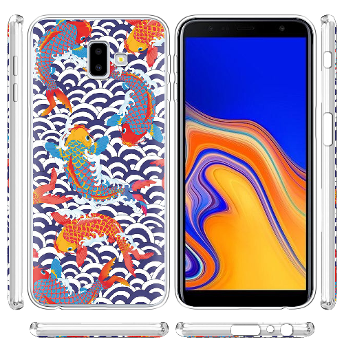 Чехол BoxFace Samsung J610 Galaxy J6 Plus 2018 Koi Fish