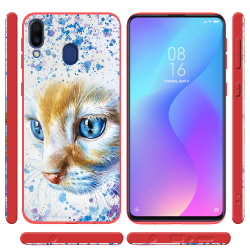 Чехол BoxFace Samsung J610 Galaxy J6 Plus 2018 Голубоглазый Кот