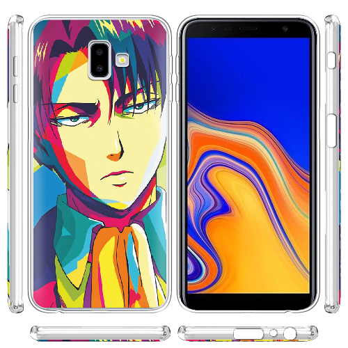 Чехол BoxFace Samsung J610 Galaxy J6 Plus 2018 Attack on titan Levi Anime Pop