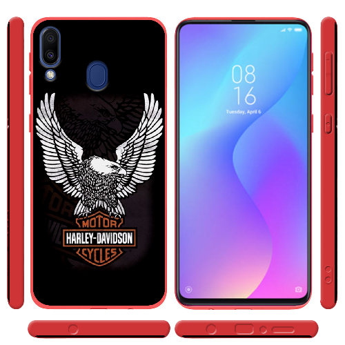 Чехол BoxFace Samsung J610 Galaxy J6 Plus 2018 Harley Davidson and eagle