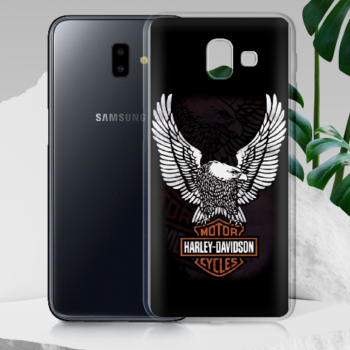 Чехол BoxFace Samsung J610 Galaxy J6 Plus 2018 Harley Davidson and eagle