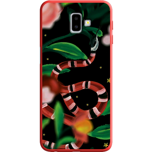 Чехол BoxFace Samsung J610 Galaxy J6 Plus 2018 Red Snake