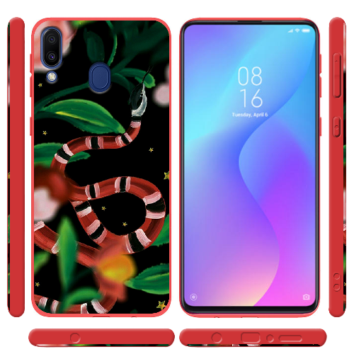 Чехол BoxFace Samsung J610 Galaxy J6 Plus 2018 Red Snake