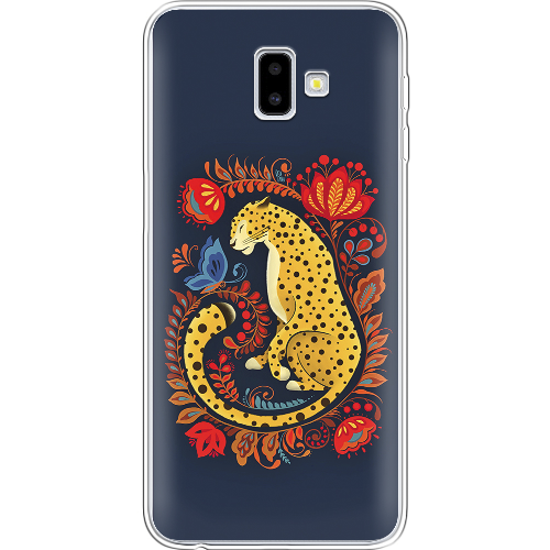 Чехол BoxFace Samsung J610 Galaxy J6 Plus 2018 Petrykivka Leopard