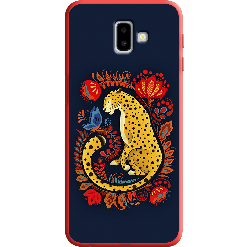 Чехол BoxFace Samsung J610 Galaxy J6 Plus 2018 Petrykivka Leopard