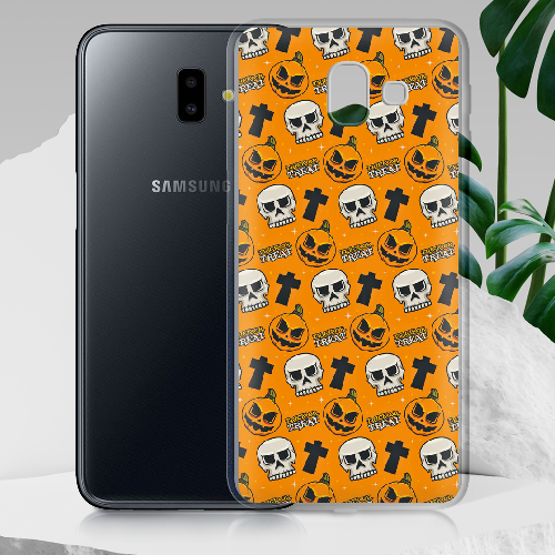 Чехол BoxFace Samsung J610 Galaxy J6 Plus 2018 Хэллоуин Кошелек или жизнь