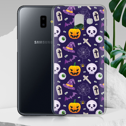 Чехол BoxFace Samsung J610 Galaxy J6 Plus 2018 Halloween Purple Mood