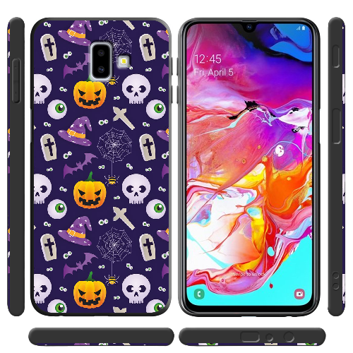 Чехол BoxFace Samsung J610 Galaxy J6 Plus 2018 Halloween Purple Mood